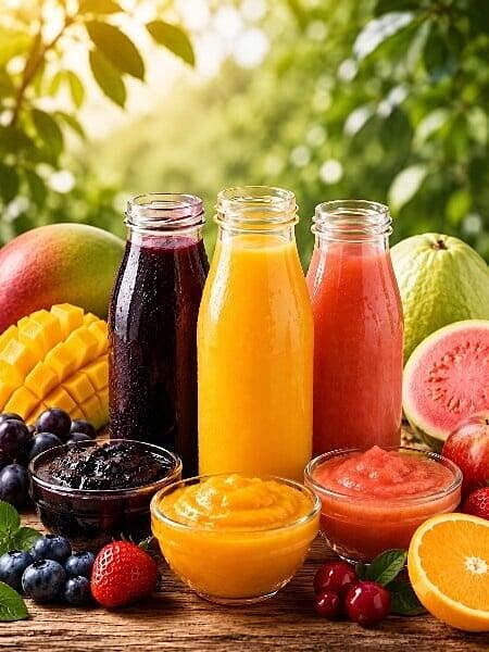 Fruit concentrates