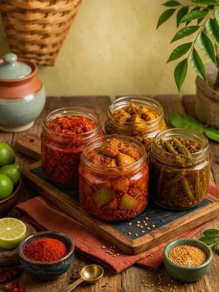 Homemade pickles