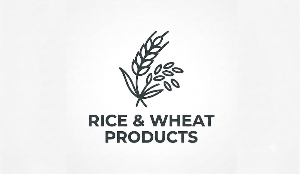 Rice and wheat products Rice and wheat products